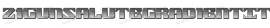 21GunSaluteGradientItalic-n75g字体转换
