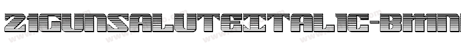 21GunSaluteItalic-BMnd字体转换