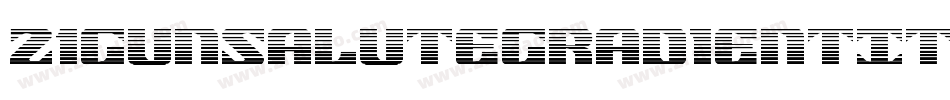 21GunSaluteGradientItalic-n75g字体转换