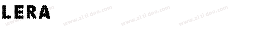 LERA字体转换