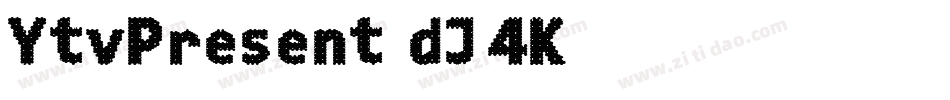 YtvPresent-dJ4K字体转换
