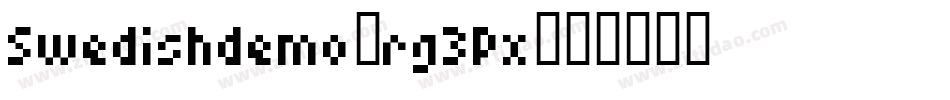 Swedishdemo-rg3Px字体转换