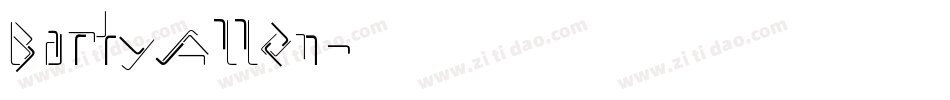 BartyAllen字体转换
