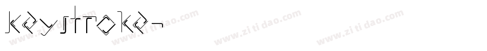 Keystroke字体转换