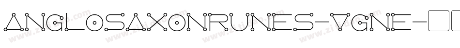 AnglosaxonRunes-VGne字体转换