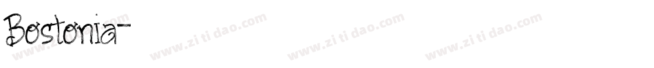 Bostonia字体转换 Bostonia字体转换