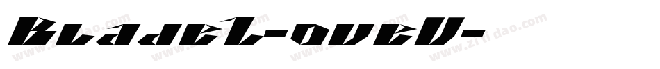 Blade2-oveV字体转换