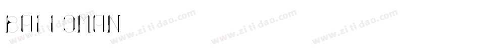 Balloman字体转换