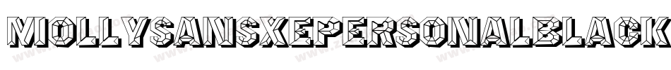 MollysansxepersonalBlack-d1Lx字体转换
