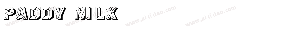 Paddy1-m2lx字体转换