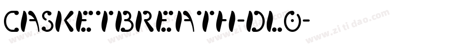 CasketBreath-Dl0字体转换