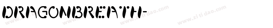 DragonBreath字体转换