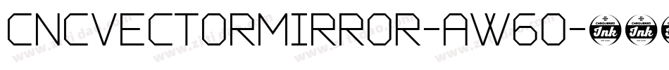 CncVectorMirror-aW6o字体转换