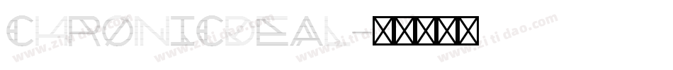ChronicDeal字体转换