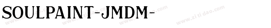 SoulPaint-jMdM字体转换