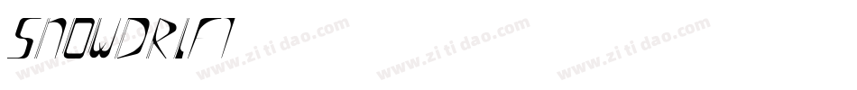 Snowdrift字体转换