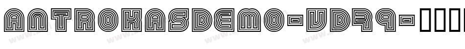 Antrokasdemo-vd79字体转换
