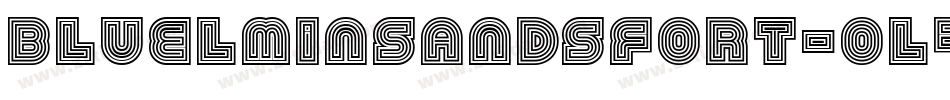 Bluelminsandsfort-0L79字体转换