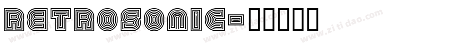 Retrosonic字体转换