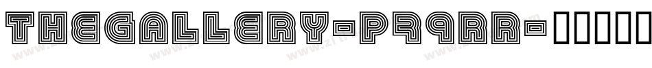 TheGallery-p79Rr字体转换