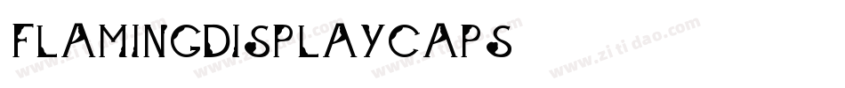 FlamingDisplayCaps字体转换