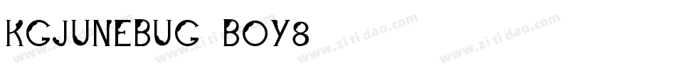 KgJuneBug-BOy8字体转换