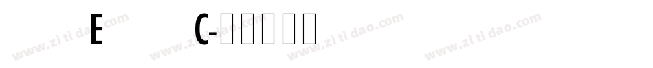 FuturaEugeniaC字体转换
