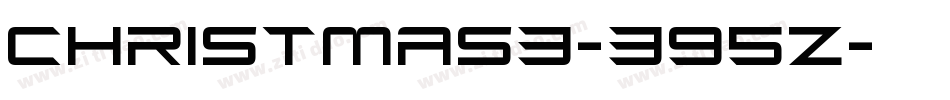 Christmas3-395z字体转换