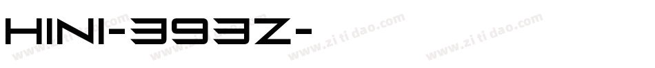 H1n1-393Z字体转换