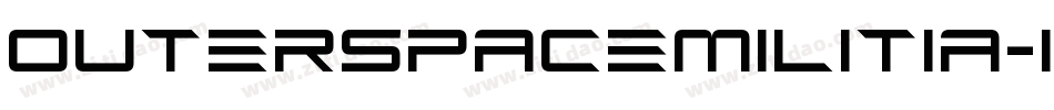 OuterspaceMilitia-106Z字体转换