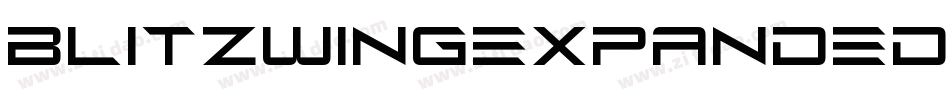 BlitzwingExpanded-189Z字体转换