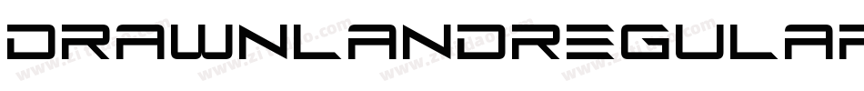 DrawnlandRegular-L23Z字体转换