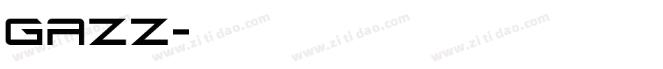 Gazz字体转换