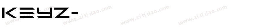 KeyZ字体转换