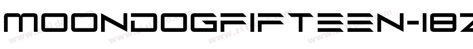 MoondogFifteen-18Z字体转换