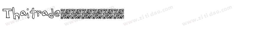Thaitrade字体转换