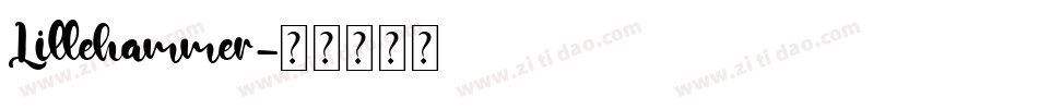 Lillehammer字体转换
