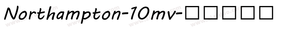 Northampton-10mv字体转换