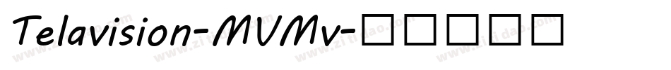 Telavision-MVMv字体转换