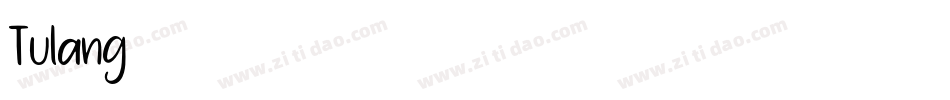 Tulang字体转换