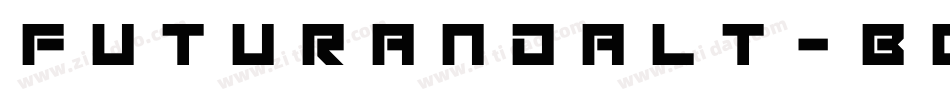 FuturaNDAlt-Bold字体转换