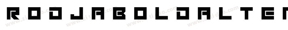 RodjaBoldAltEnd-nJv1字体转换