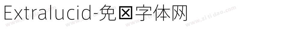 Extralucid字体转换