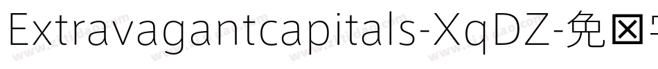Extravagantcapitals-XqDZ字体转换