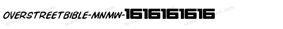 OverstreetBible-Mnmw字体转换 OverstreetBible-Mnmw字体转换