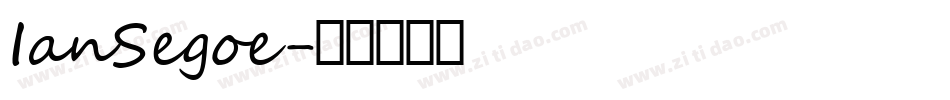 IanSegoe字体转换