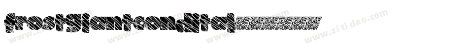 frostgiantcondital字体转换