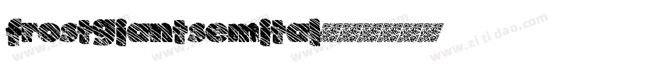 frostgiantsemital字体转换
