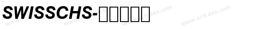 SWISSCHS字体转换