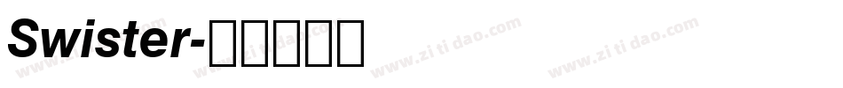 Swister字体转换